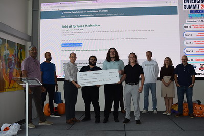 2024 AI4Good Hackathon Team with Second Place Award