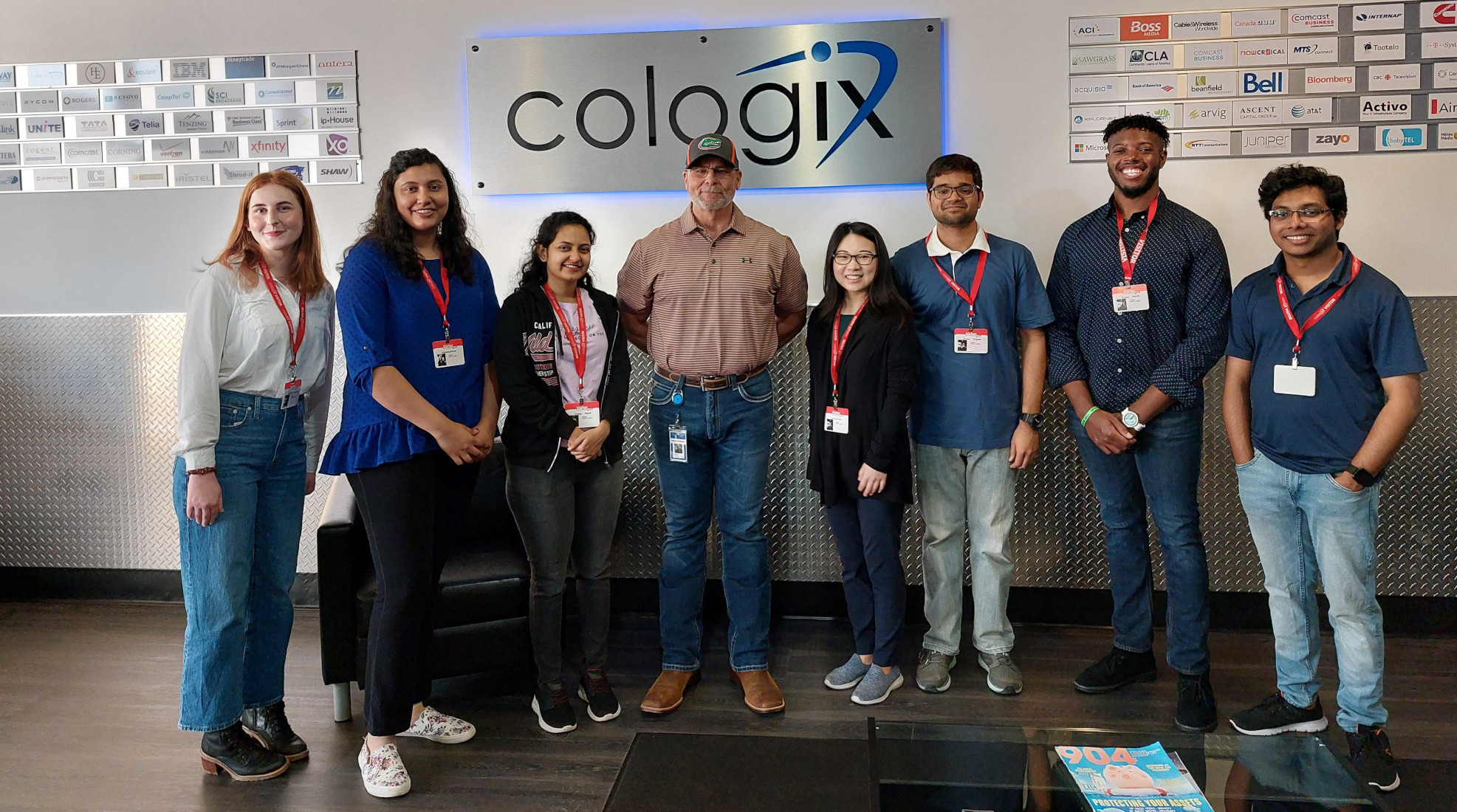 2023 Interns visit to Cologix Data Center